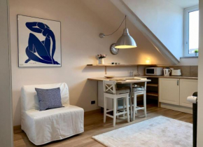 Cozy and Quiet Rooftop Apartment in Turin